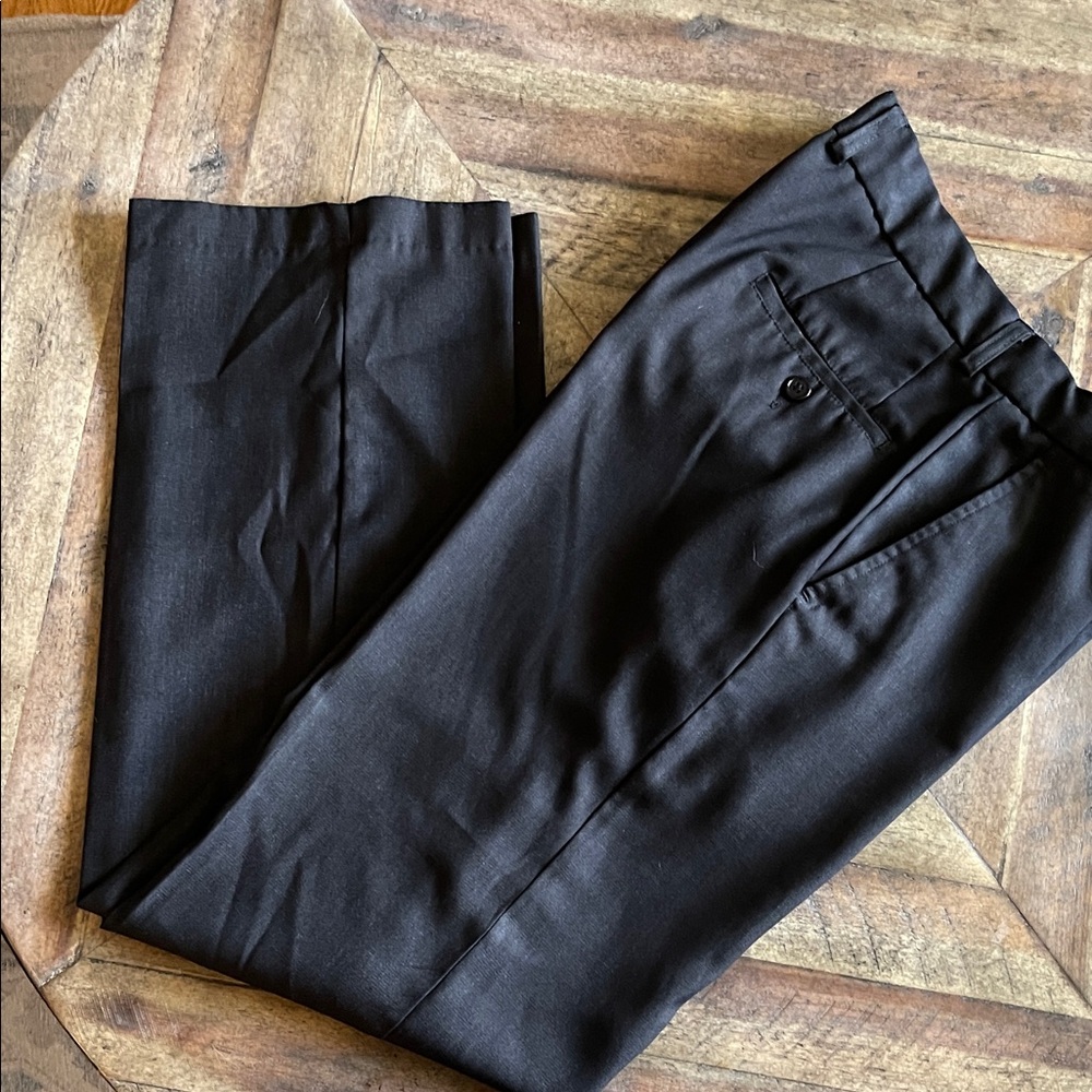 Elegant Black Men's Dress Trousers